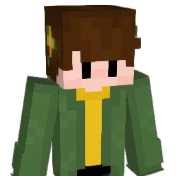 cowplum Minecraft avatar bust