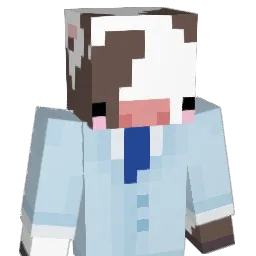 cowtsunami Minecraft avatar bust