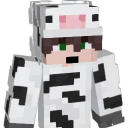 cowushi Minecraft avatar bust