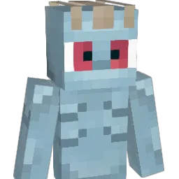 crabrai Minecraft avatar bust