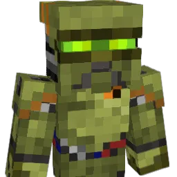 crafterman08 Minecraft avatar bust