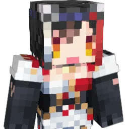 cranesuzu Minecraft avatar bust