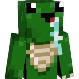 crashchiken Minecraft avatar bust