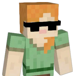 cratezz Minecraft avatar bust