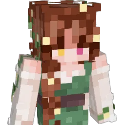 crazyGirl2583 Minecraft avatar bust