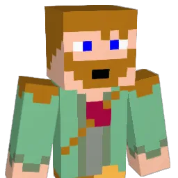 crazybush Minecraft avatar bust