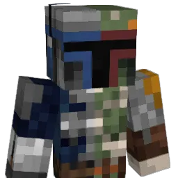 crazybutters Minecraft avatar bust