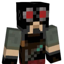 crazypaulo Minecraft avatar bust