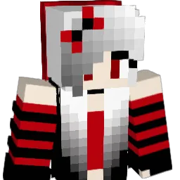 creamela Minecraft avatar bust