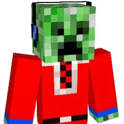creeperXrpg Minecraft avatar bust