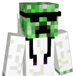 creepercalim Minecraft avatar bust