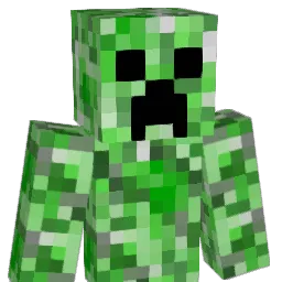 creeperman3456 Minecraft avatar bust
