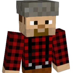 cribbage Minecraft avatar bust