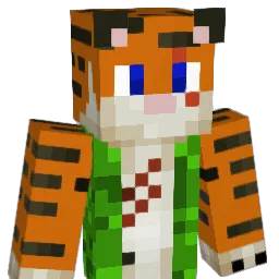 criminaltiger Minecraft avatar bust