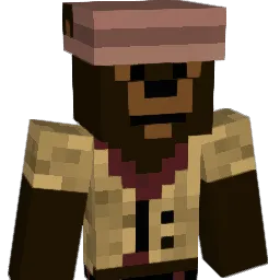 criscross Minecraft avatar bust