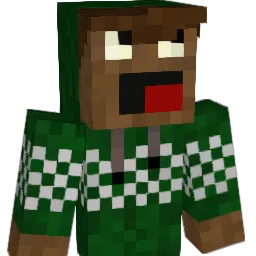 crisiplayz Minecraft avatar bust