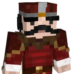 cristines Minecraft avatar bust