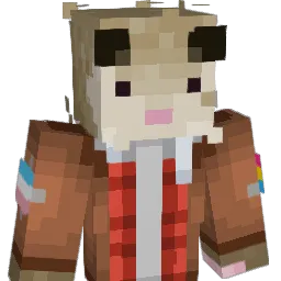 crittercoded Minecraft avatar bust