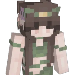 crookebarter Minecraft avatar bust