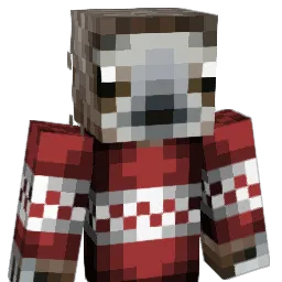 crosseyeman Minecraft avatar bust