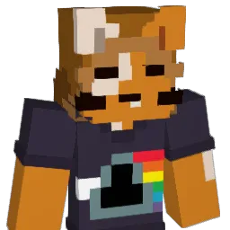 crowgato Minecraft avatar bust