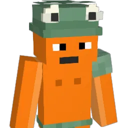 crustah Minecraft avatar bust