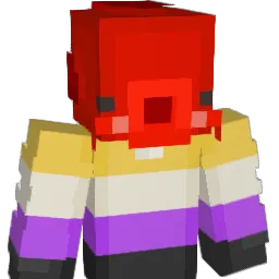 crxwders Minecraft avatar bust