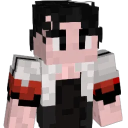 crylooped Minecraft avatar bust