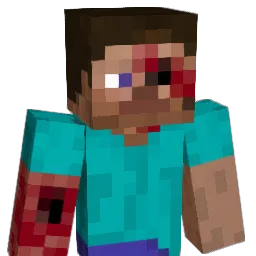 crzycrt Minecraft avatar bust