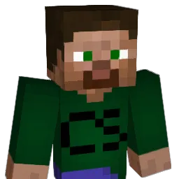 csdave Minecraft avatar bust