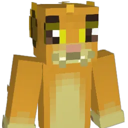 cub_simba Minecraft avatar bust