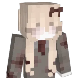 cudsie Minecraft avatar bust