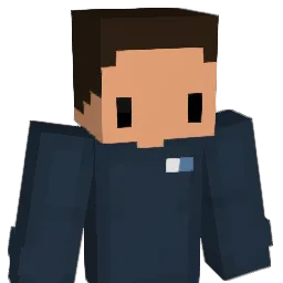 curant Minecraft avatar bust