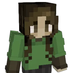 curlygreen Minecraft avatar bust