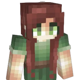 curraent Minecraft avatar bust