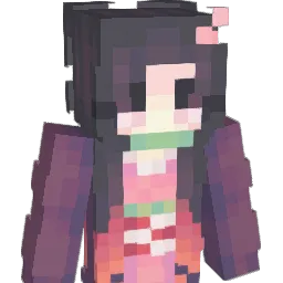 cutegod Minecraft avatar bust