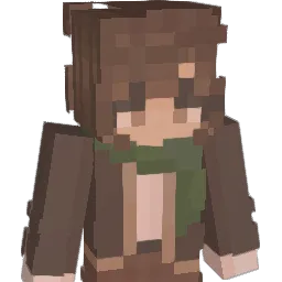 cutygirly Minecraft avatar bust