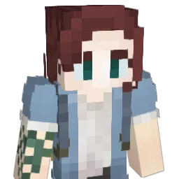 cyborgeyes Minecraft avatar bust