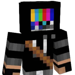 cyborgify Minecraft avatar bust
