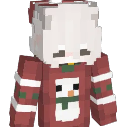 cynocephalic Minecraft avatar bust
