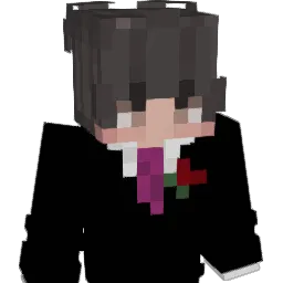 czarnadupka Minecraft avatar bust