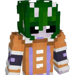 dNelle Minecraft avatar bust