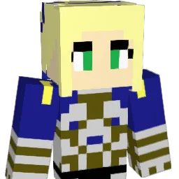 dQxQb Minecraft avatar bust