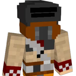 daangit Minecraft avatar bust