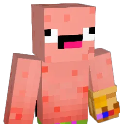 dadajun Minecraft avatar bust