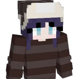 dafess Minecraft avatar bust