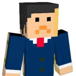 daftbank Minecraft avatar bust