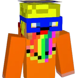 dannyblueman Minecraft avatar bust