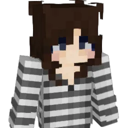 danskpige Minecraft avatar bust