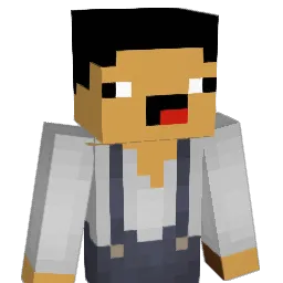 dantheman4500 Minecraft avatar bust